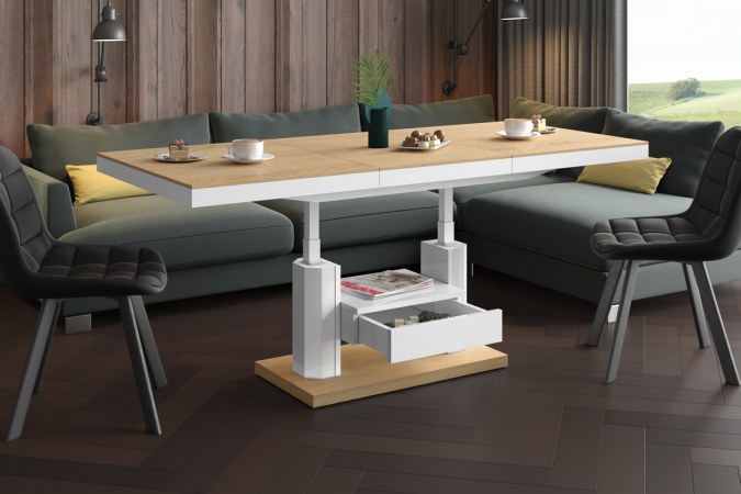 QUADRO MAX coffee table (high gloss/different colours)